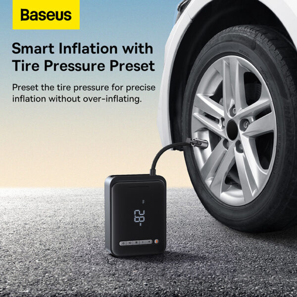 Baseus 2 in 1 Car Jump Starter & Inflator Pump- 8000MAH - 1000A - 6 Months Warranty - Image 6