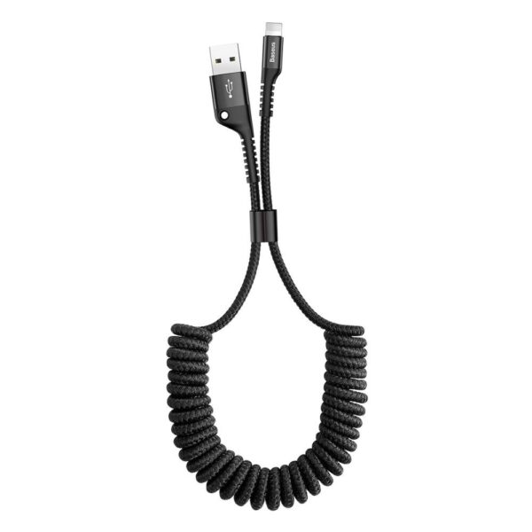 Baseus Fish Eye Spring 1Meter USB to Lighting Cable- 6M