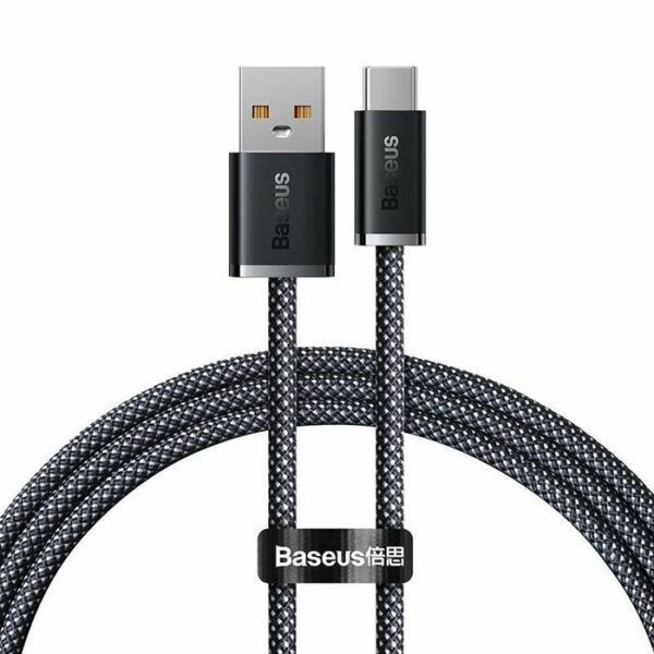 Baseus Dynamic Series 1M 100W Fast Charging Data Cable USB to Type-C Slate Gray- CALD000616- 6 Months Warranty