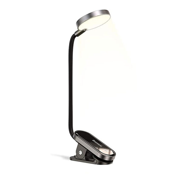 Baseus Comfort Reading Mini Clip Lamp Dark Gray - DGRAD-0G- 6 Months Warranty