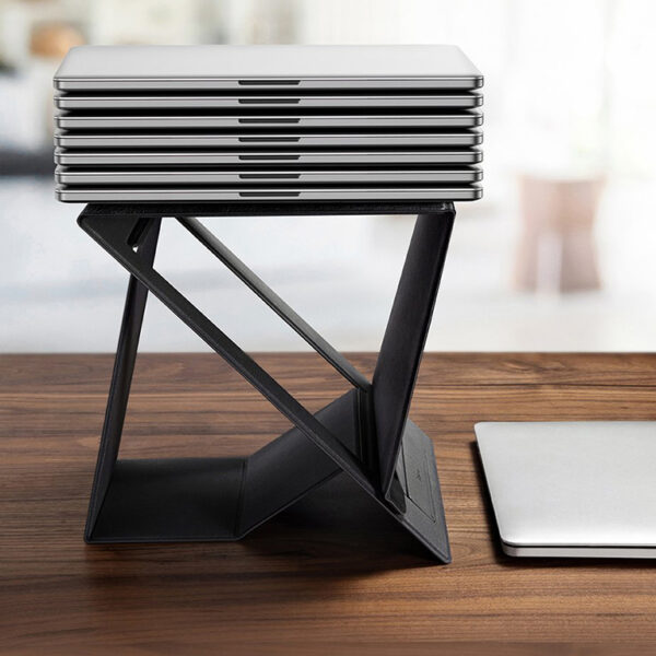 Baseus Ultra High Folding Laptop Stand Black - SUZB-A01 - Image 2