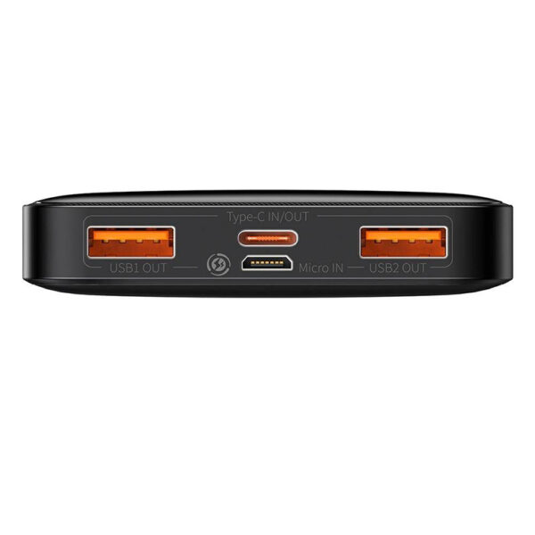 Baseus 10000mAh 20W Bipow Digital Display Fast Charge Power Bank - 6M - Image 3