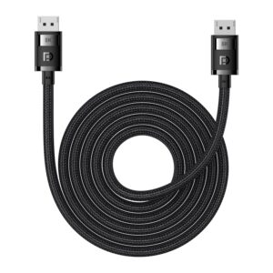 Baseus 5m DP 8K to DP 8K High Definition Series Adapter Cable Cluster Black  -  B00633706111-04 - 1 Year Warranty
