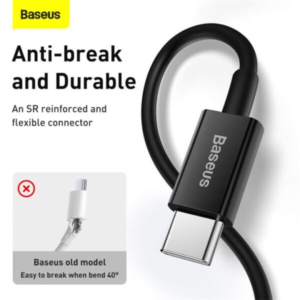 Baseus Superior Series 1M Fast Charging Data Cable Type-C to Lightning PD 20W Black - CATLYS-A01 - 6 Months Warranty - Image 13