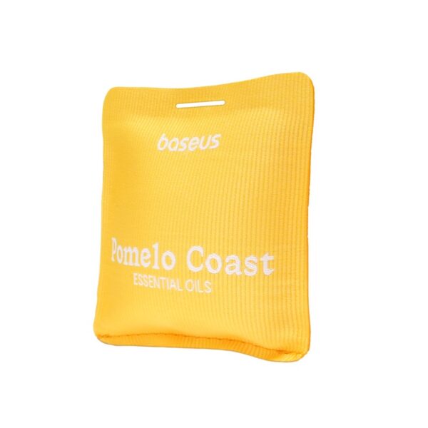 Baseus Margaret Series Car Air Freshener (Pomelo Coast) - Custard Yellow - Image 4