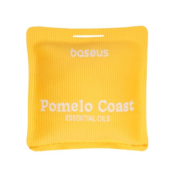 Baseus Margaret Series Car Air Freshener (Pomelo Coast) - Custard Yellow - Image 2