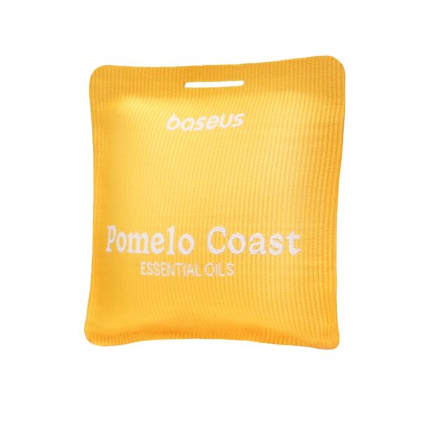 Baseus Margaret Series Car Air Freshener (Pomelo Coast) - Custard Yellow - Image 3