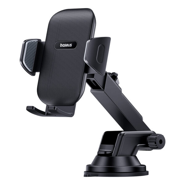 Baseus Clamp-Type Phone Holder  Ultra Control Go Series (Suction Cup Version) - Cluster Black