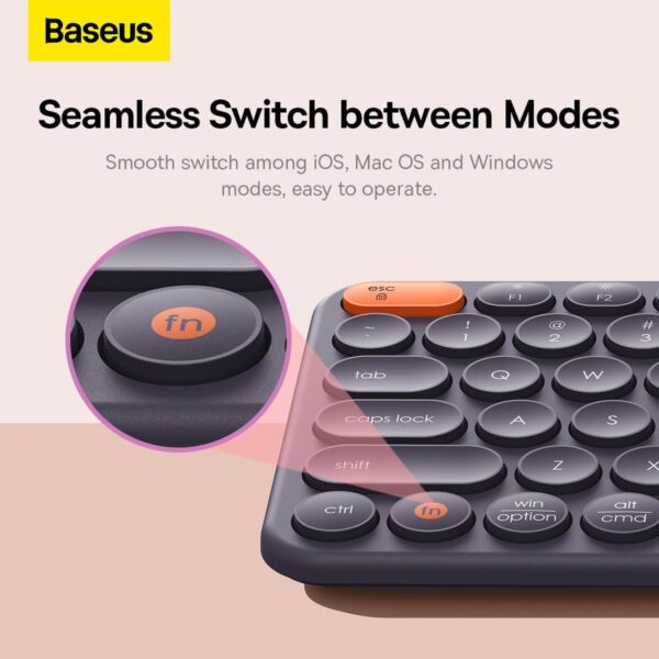 Baseus K01B Creator Wireless Tri-Mode Keyboard with Numeric Keys - Image 3