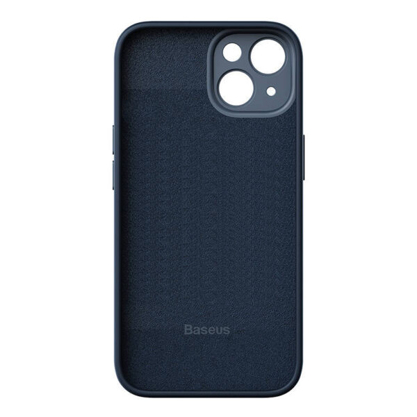 Baseus Iphone 14 Plus Liquid Silica Gel Series Case - Blue - Image 2