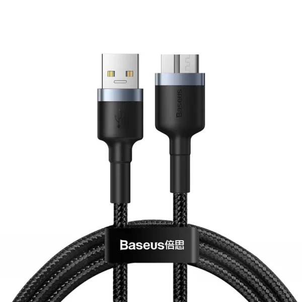 Baseus 1M USB 3.0 Male to Micro-B Cafule Cable