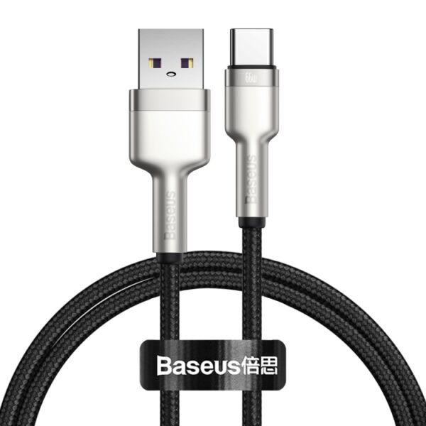 Baseus 1M USB to Type-C 66W Metal Data Cable