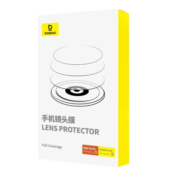 Baseus iP 15/15 Plus Lens Protector Crystal Series (2 Lens Sets) - Image 7