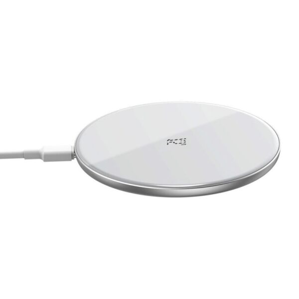 Baseus 15W Simple Wireless Charger (Updated Version for Type-C) - White - 6M - Image 5