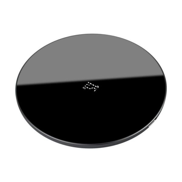 Baseus 15W Simple Wireless Charger (Updated Version for Type-C) - Black - 6M - Image 3