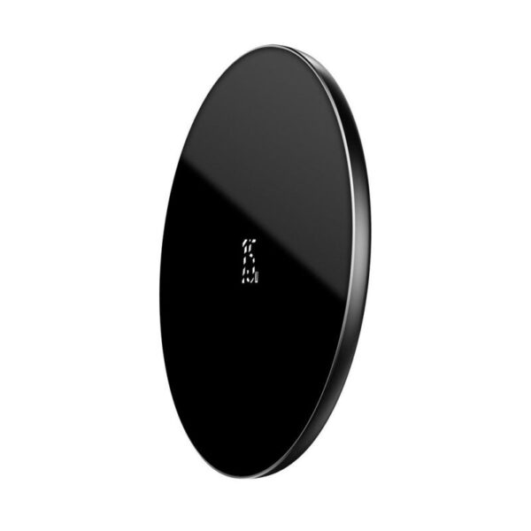 Baseus 15W Simple Wireless Charger (Updated Version for Type-C) - Black - 6M - Image 2