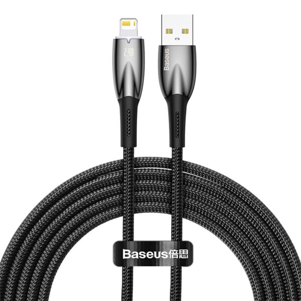 Baseus Glimmer Series 2 Meter USB to Lightning 2.4A Cable - 6M