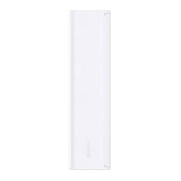 Baseus 20000mAh 30W Adaman2 VOOC Edition Digital Display Fast Charge Power Bank - White - 6M Baseus Colombo