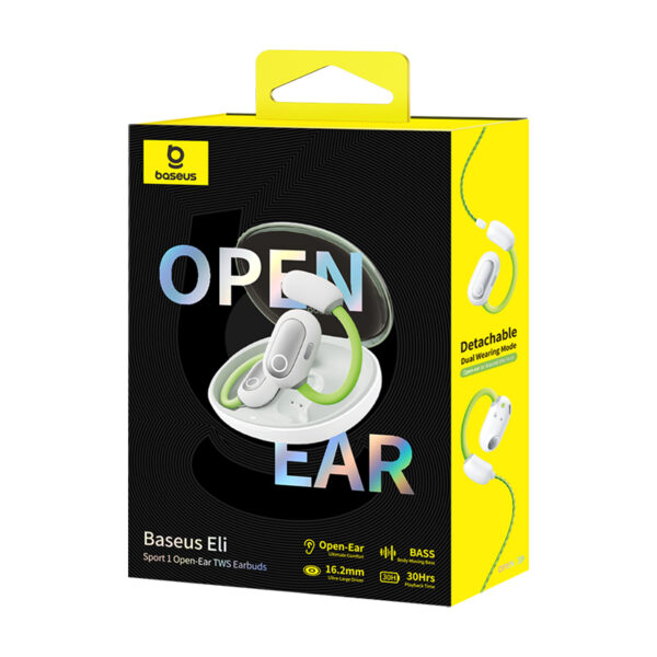 Baseus Eli Sport 1 Open-Ear TWS Earbuds Aurora Green baseuscolombo