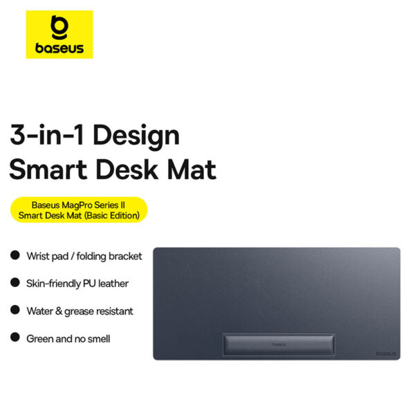 Baseus MagPro Series II Smart Desk Mat (Basic Edition) - Cosmic Black - Image 11