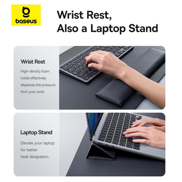 Baseus MagPro Series II Smart Desk Mat (Basic Edition) - Cosmic Black - Image 12