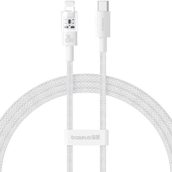 Baseus Gem Series 1Meter 20W Type-C to Lighting Fast Charging Data Cable -6M