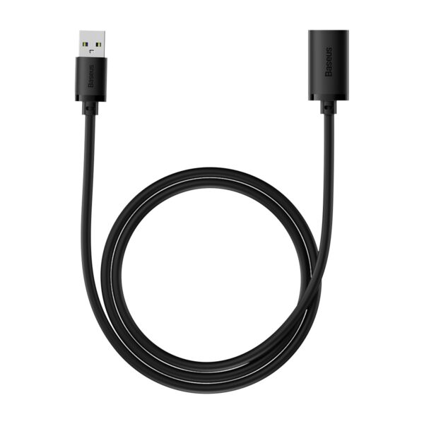 Baseus 1m  AirJoy Series USB3.0 Extension Cable Cluster Black - B00631103111-00 - 6 Months Warranty