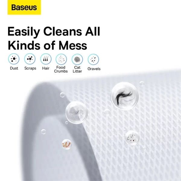 Baseus A3lite Car vacuum Cleaner strainer（2PCS）Black Baseuscolombo