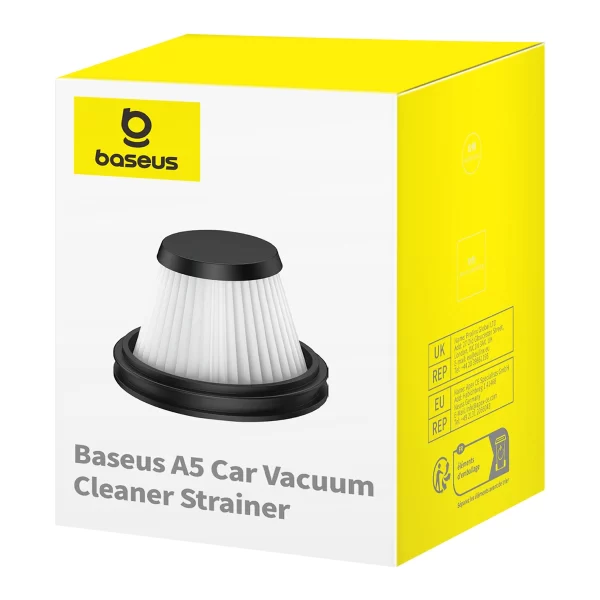 Baseus A5 Car Vacuum Cleaner (16000pa) Filter (1PCS) Cluster Black Baseuscolombo