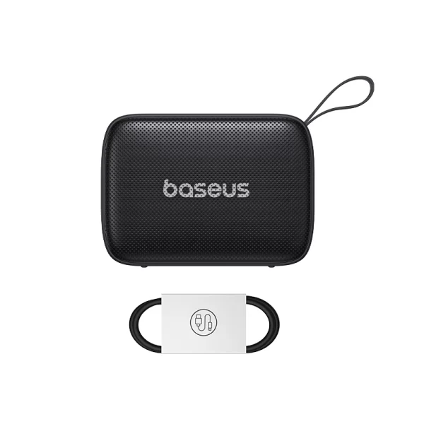 Baseus AeQur 30 Mini Portable Wireless Speaker Cosmic Black Baseuscolombo