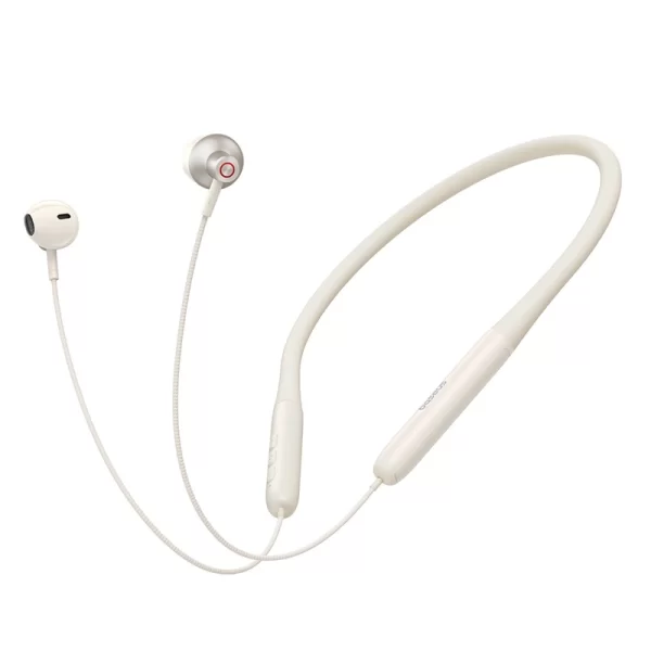 Baseus Bowie P1 Neckband Wireless Earphones Stellar White Baseuscolombo