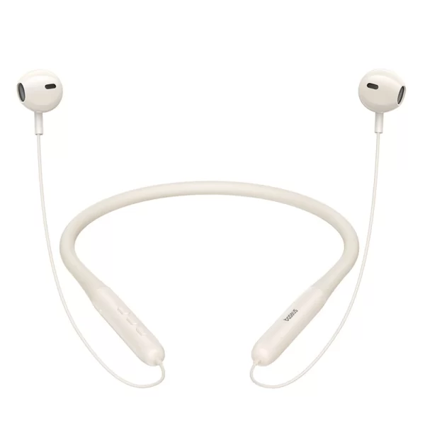 Baseus Bowie P1 Neckband Wireless Earphones Stellar White Baseuscolombo