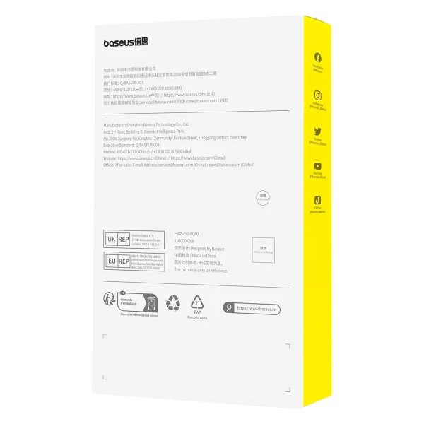 Baseus Corning Series Glare-Repelling HD Lens Protector for iP 1616 Plus, Clear Baseuscolombo