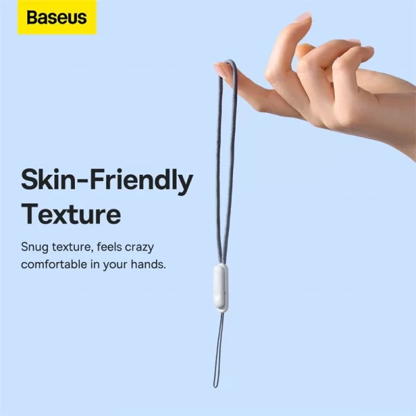 Baseus Crystal Series Earphone Lanyard Gray Baseuscolombo