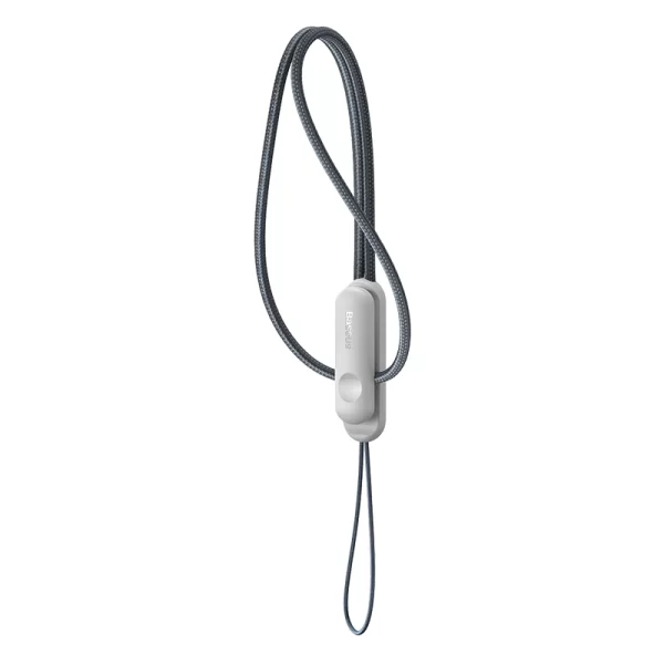 Baseus Crystal Series Earphone Lanyard Gray Baseuscolombo