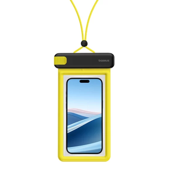 Baseus DeepDive Series Clip-on Air-Bag Waterproof Phone Pouch Cluster Black Baseuscolombo