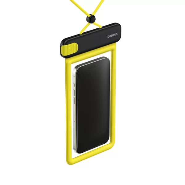 Baseus DeepDive Series Clip-on Air-Bag Waterproof Phone Pouch Cluster Black Baseuscolombo