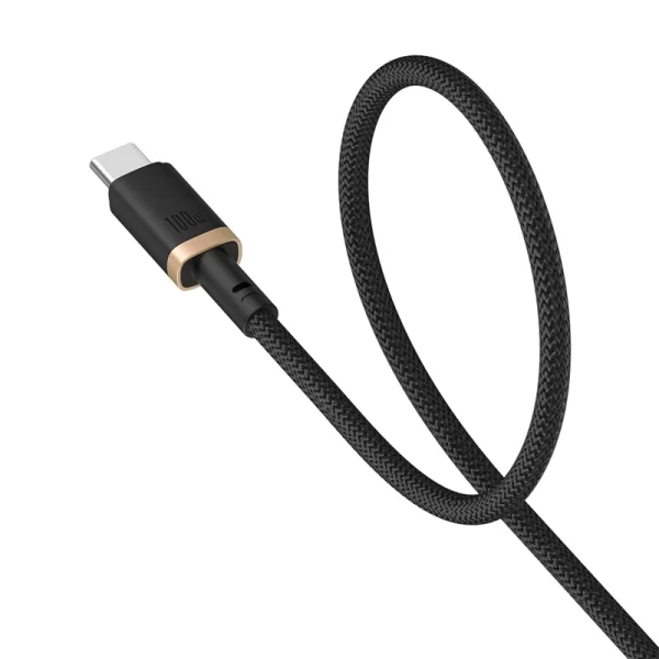 Baseus Dura Series Fast Charging Cable Type-C to Type-C 100W 1m Gold+Black Baseuscolombo