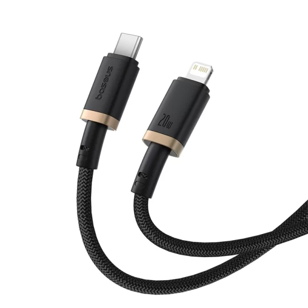 Baseus Dura Series Fast Charging Cable Type-C to iP 20W 1m Gold+Black Baseuscolombo