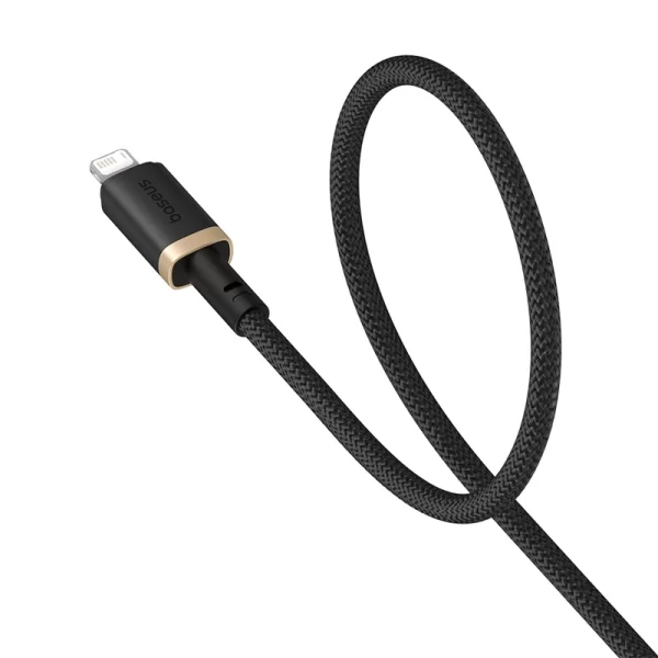 Baseus Dura Series Fast Charging Cable USB to iP 2.4A 1m Gold+Black Baseuscolombo