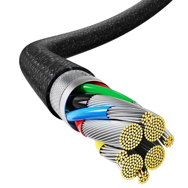 Baseus Dynamic 3 Series Fast Charging Data Cable Type-C to Type-C 100W 1m Cluster Black Baseuscolombo