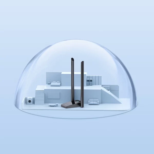 Baseus FastJoy Series WiFi Adapter 1800Mbps（External Antenna）Cluster Black Baseuscolombo