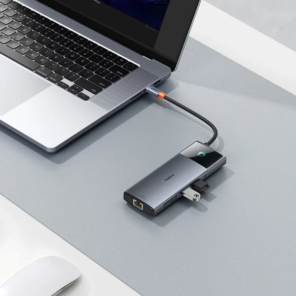 Baseus Metal Gleam Series II 10-in-1 USB HUB Space Grey Baseuscolombo