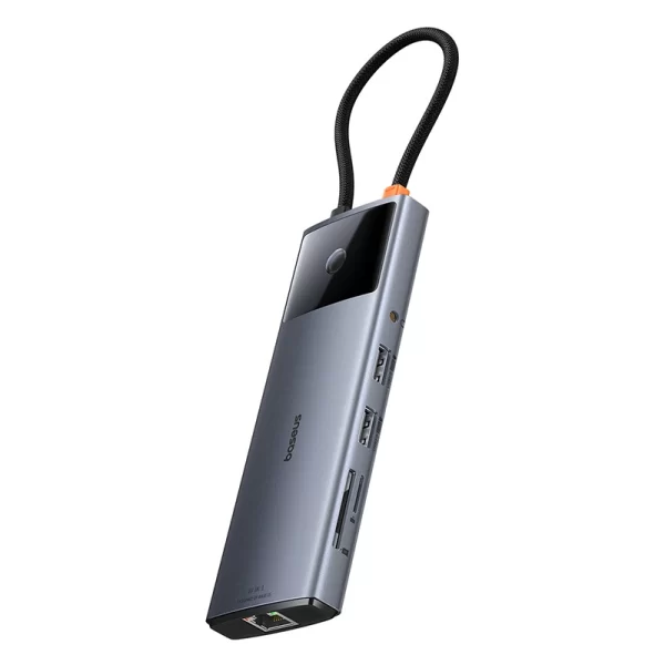 Baseus Metal Gleam Series II 10-in-1 USB HUB Space Grey Baseuscolombo