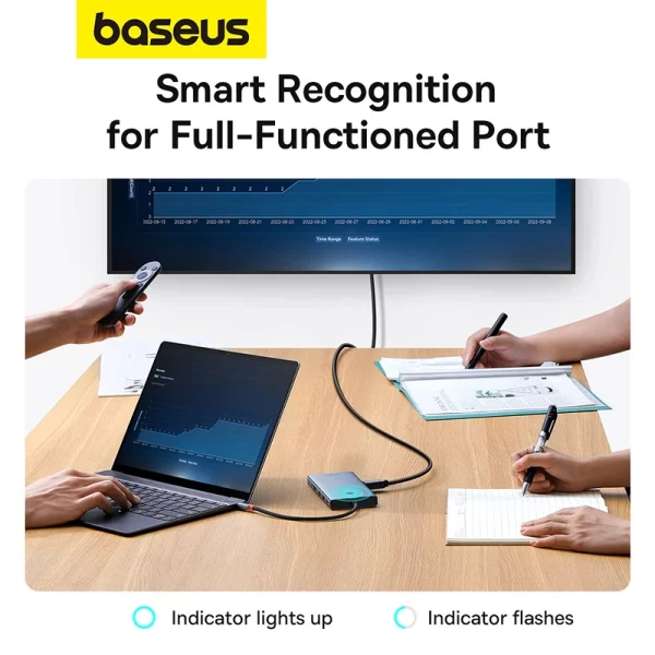 Baseus PortalJoy Series 13-Port HUB Space Grey Baseuscolombo