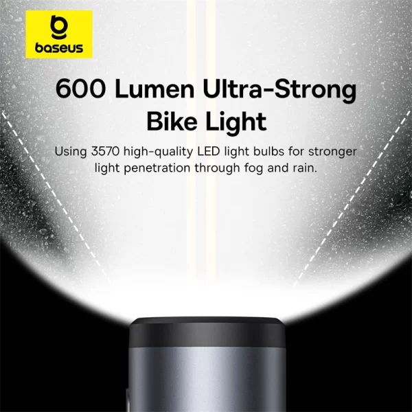 Baseus PrimeTrip Series Dual-Color Bike Light 2-in-1 Set Cosmic Black Baseuscolombo