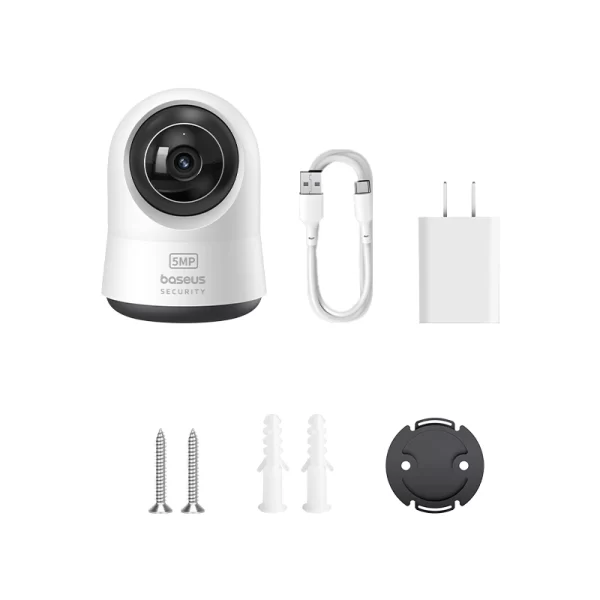 Baseus Security P1 Pro Indoor Camera 3K White UK Baseuscolombo