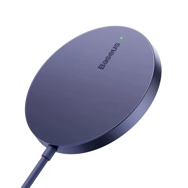 Baseus Simple Mini3 Magnetic Wireless Charger 15W Dusty Purple Baseuscolombo