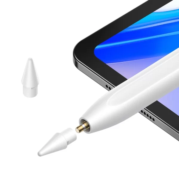 Baseus Smooth Writing 2 Series Stylus with LED Indicators, White Baseuscolombo