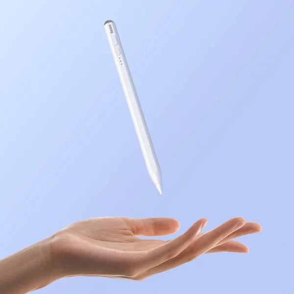 Baseus Smooth Writing 2 Series Stylus with LED Indicators, White Baseuscolombo